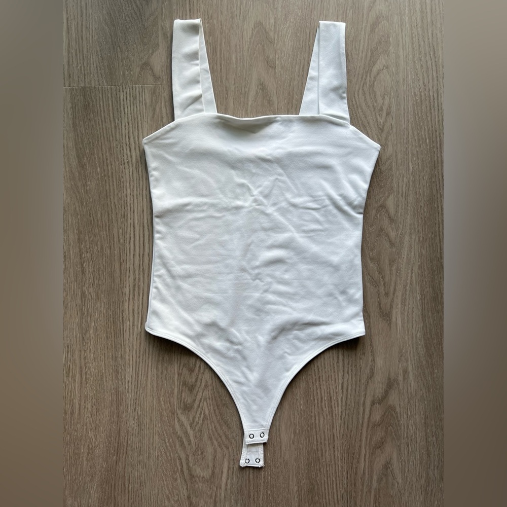 Abercrombie & Fitch Soft White Bodysuit